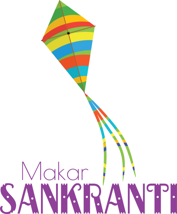 Transparent Makar Sankranti Logo Line Meter for Happy Makar Sankranti for Makar Sankranti