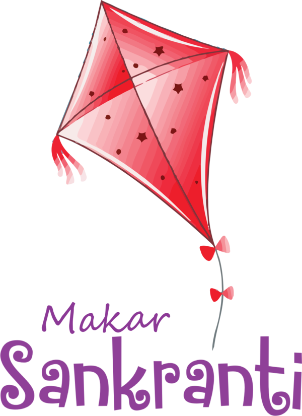 Transparent Makar Sankranti Design Kite Sport kite for Happy Makar Sankranti for Makar Sankranti