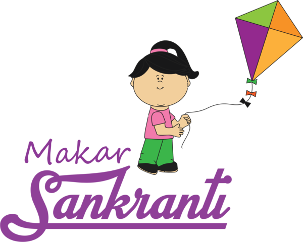 Transparent Makar Sankranti Cartoon Logo Happiness for Happy Makar Sankranti for Makar Sankranti