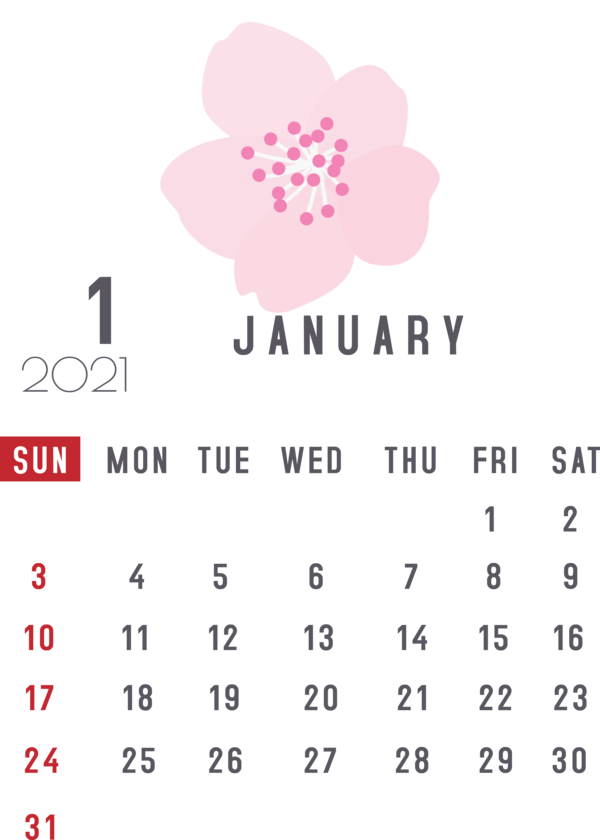 Transparent New Year Nexus S Logo Font for Printable 2021 Calendar for New Year