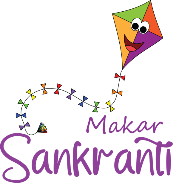 Transparent Makar Sankranti Cartoon Line Meter for Happy Makar Sankranti for Makar Sankranti