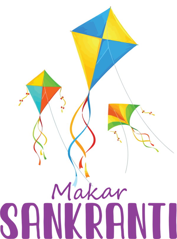 Transparent Makar Sankranti Logo  Kite for Happy Makar Sankranti for Makar Sankranti