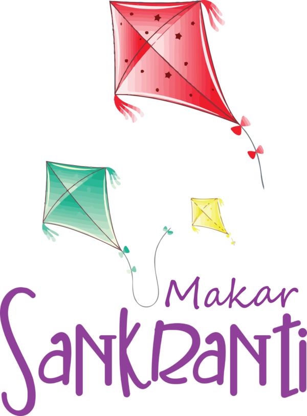 Transparent Makar Sankranti Cartoon Design Line for Happy Makar Sankranti for Makar Sankranti