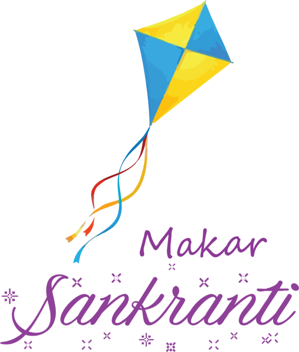 Transparent Makar Sankranti Line Meter Paper for Happy Makar Sankranti for Makar Sankranti