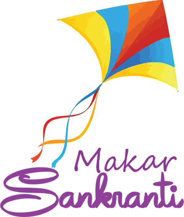 Transparent Makar Sankranti Line Paper Meter for Happy Makar Sankranti for Makar Sankranti