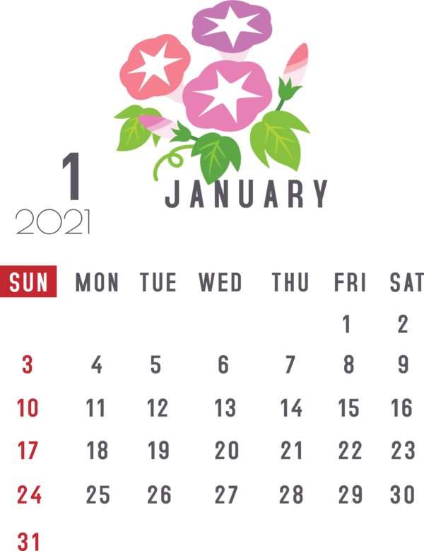 Transparent New Year Line art Cartoon 2019 for Printable 2021 Calendar for New Year