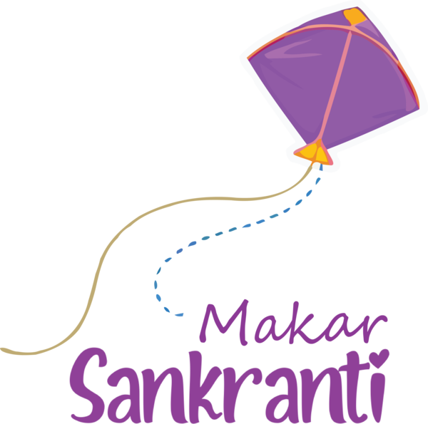Transparent Makar Sankranti Big Brother Line for Happy Makar Sankranti for Makar Sankranti