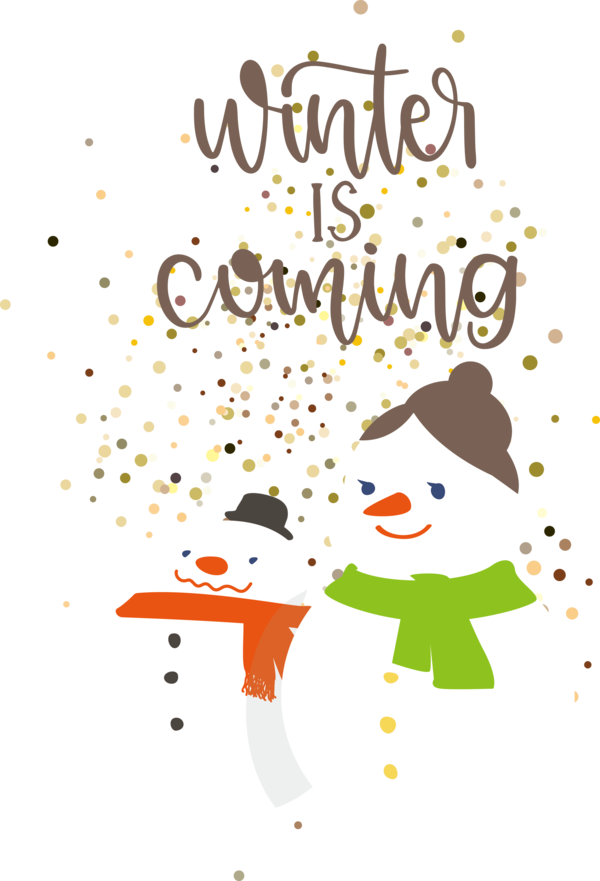 Transparent christmas Cartoon Happiness Smile for Hello Winter for Christmas