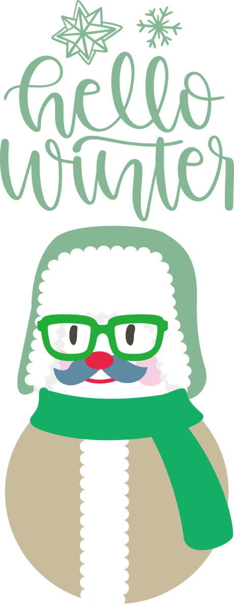 Transparent christmas Drawing Icon Logo for Hello Winter for Christmas