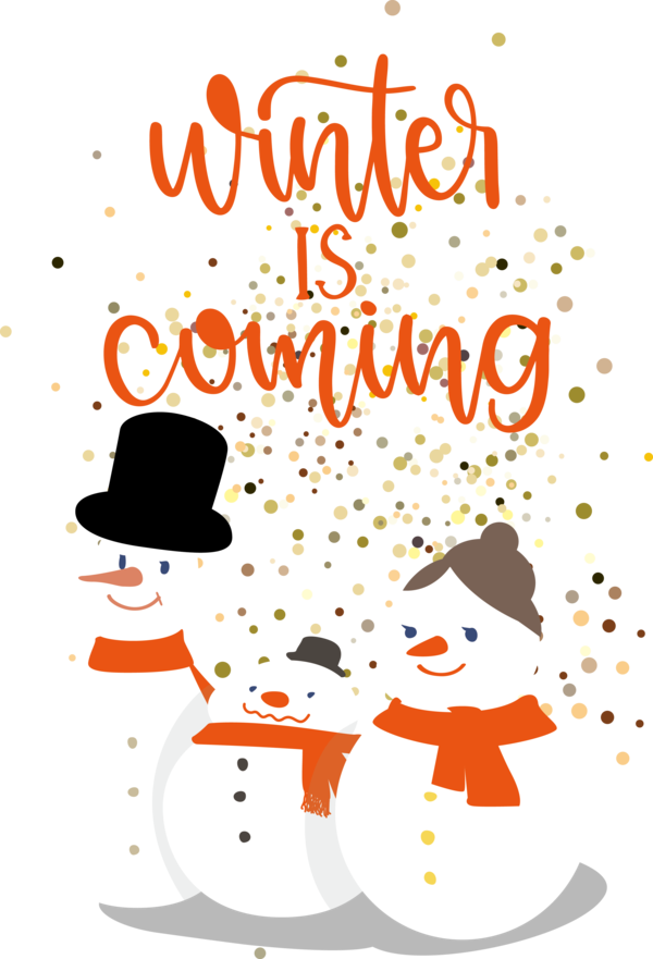 Transparent christmas Drawing Snowman Cartoon for Hello Winter for Christmas
