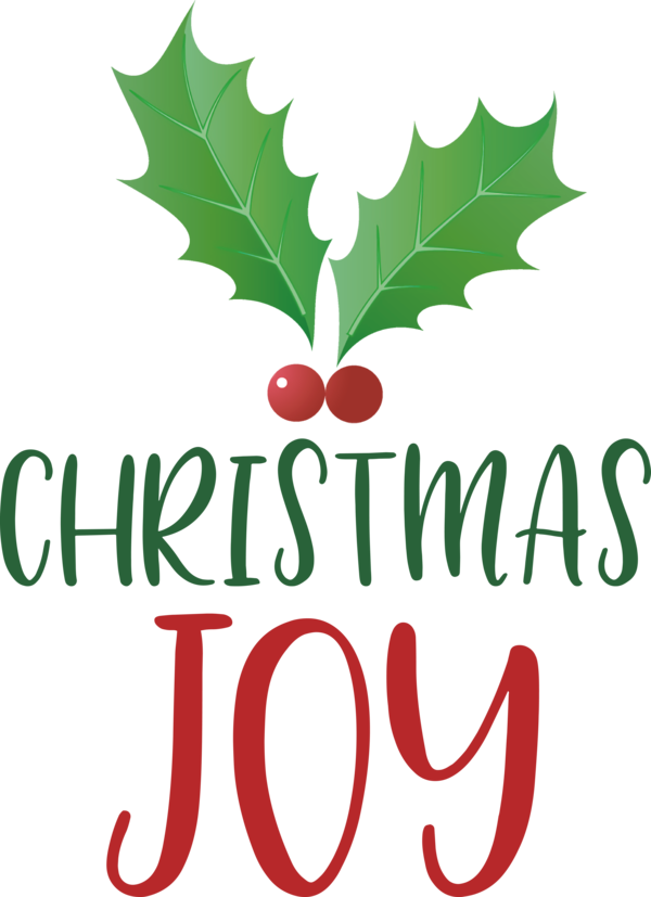 Transparent christmas Logo Leaf Flower for Merry Christmas for Christmas