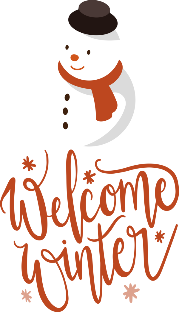 Transparent Christmas Logo Smile Sculpture for Hello Winter for Christmas