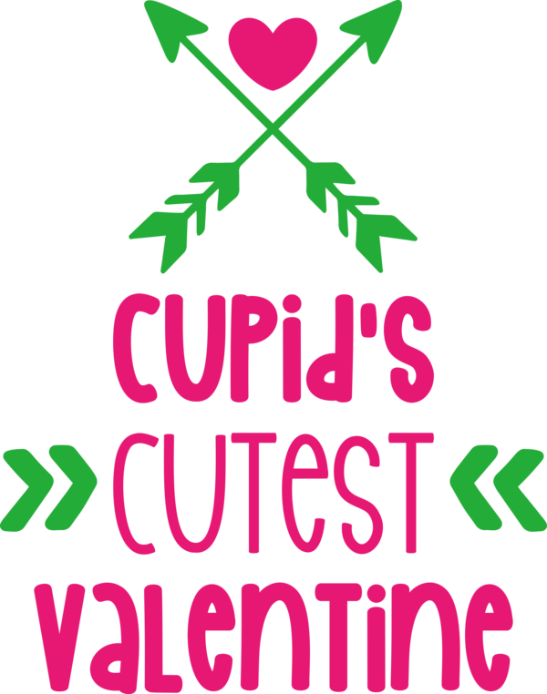 Transparent Valentine's Day Logo Meter Leaf for Cupid for Valentines Day