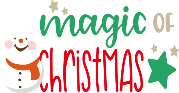 Transparent Christmas Logo Meter Line for Merry Christmas for Christmas