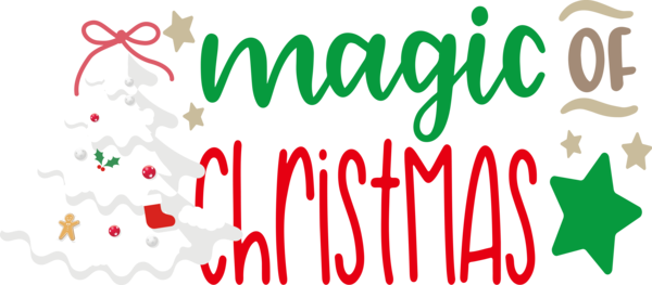 Transparent Christmas Logo Design Christmas decoration for Merry Christmas for Christmas