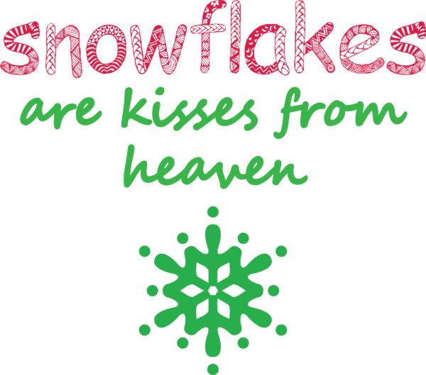 Transparent christmas Leaf Petal Green for Snowflake for Christmas
