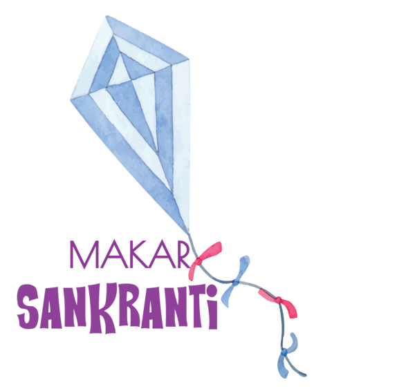 Transparent Makar Sankranti Logo Font Diagram for Happy Makar Sankranti for Makar Sankranti