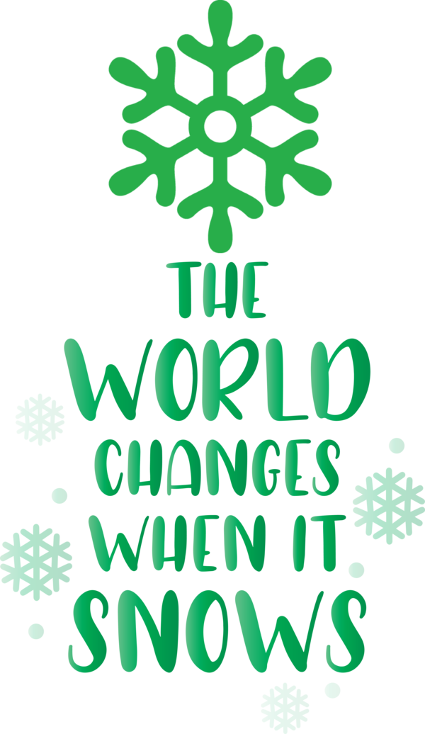 Transparent christmas Logo Symbol Green for Snowflake for Christmas