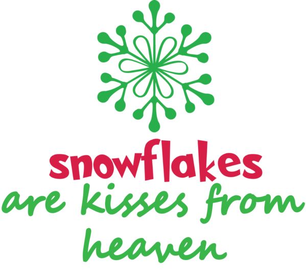 Transparent christmas Floral design Leaf Logo for Snowflake for Christmas