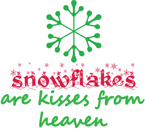 Transparent christmas Logo Leaf Green for Snowflake for Christmas