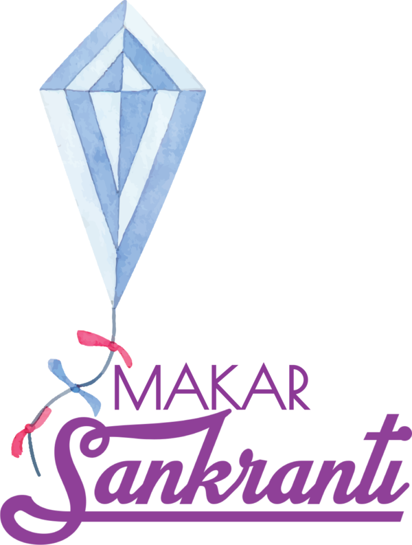 Transparent Makar Sankranti Logo Line Triangle for Happy Makar Sankranti for Makar Sankranti