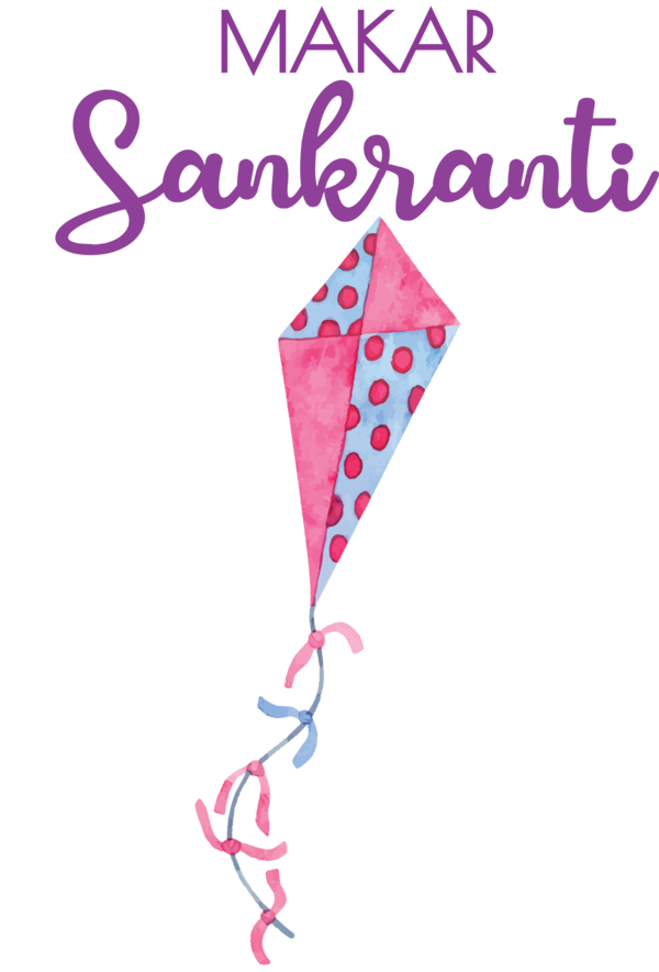 Transparent Makar Sankranti Design Line Meter for Happy Makar Sankranti for Makar Sankranti