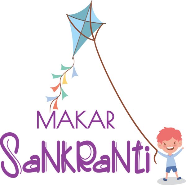 Transparent Makar Sankranti Logo Cartoon Line for Happy Makar Sankranti for Makar Sankranti