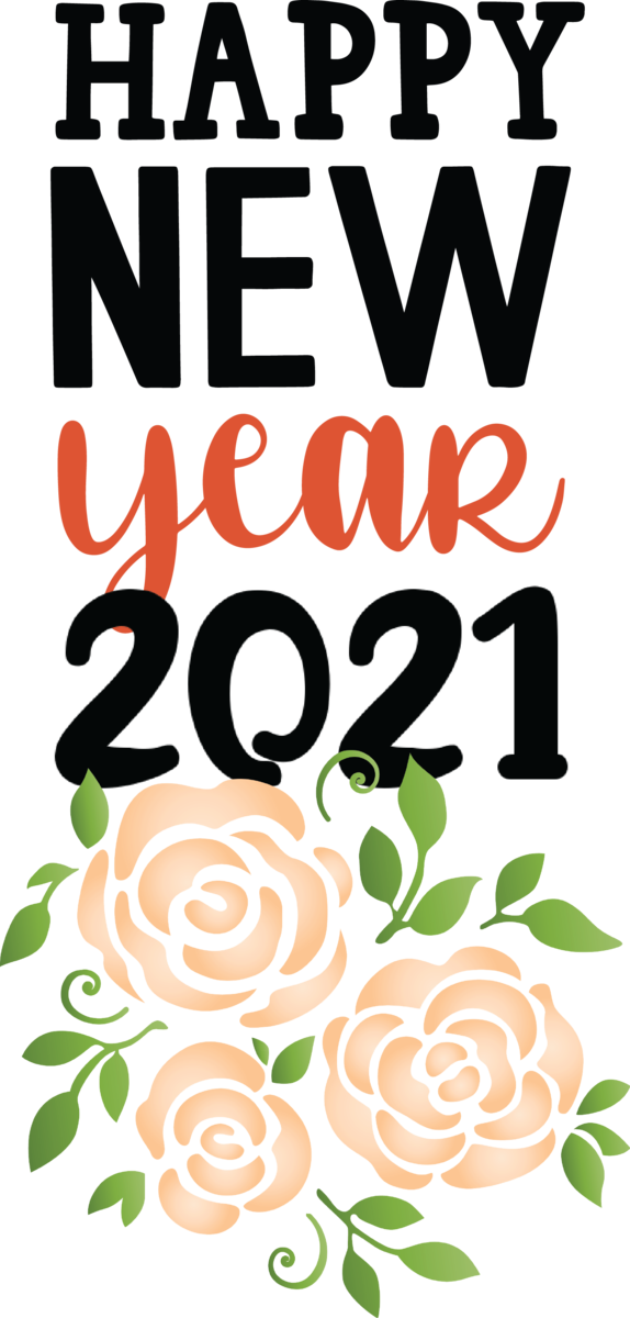 Transparent New Year Design Logo Meter for Happy New Year 2021 for New Year