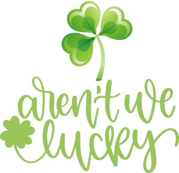 Transparent St. Patrick's Day Shamrock  Four-leaf clover for St Patricks Day Quotes for St Patricks Day