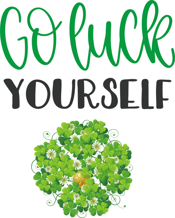Transparent St. Patrick's Day Four-leaf clover Clover Leaf for St Patricks Day Quotes for St Patricks Day