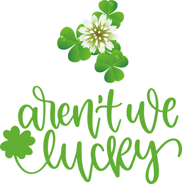 Transparent St. Patrick's Day Plant stem Leaf Flower for St Patricks Day Quotes for St Patricks Day