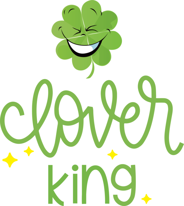 Transparent St. Patrick's Day Leaf Logo Plant stem for St Patricks Day Quotes for St Patricks Day