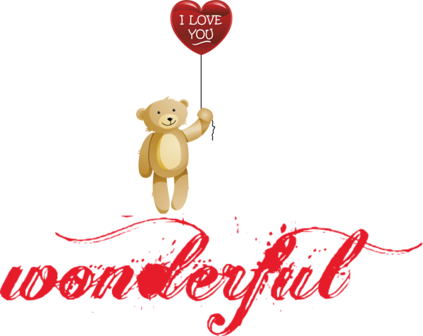 Transparent Valentine's Day Teddy bear Bears Cartoon for Valentines Day Quotes for Valentines Day