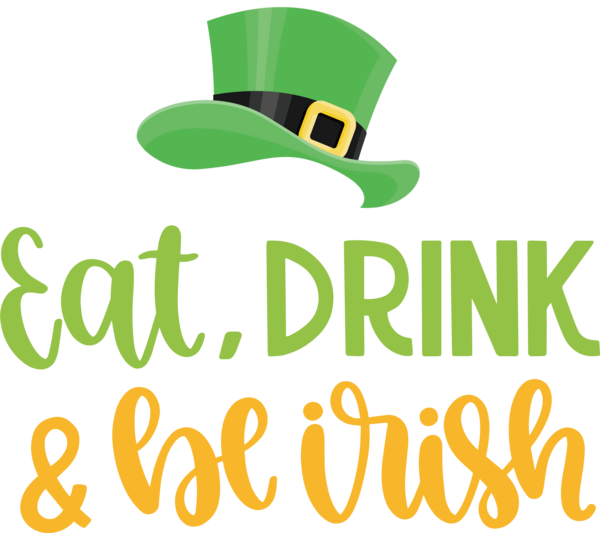 Transparent St. Patrick's Day Logo Text Screen printing for St Patricks Day Quotes for St Patricks Day