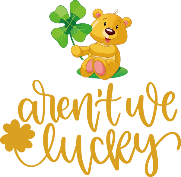 Transparent St. Patrick's Day Bears Meter Logo for St Patricks Day Quotes for St Patricks Day