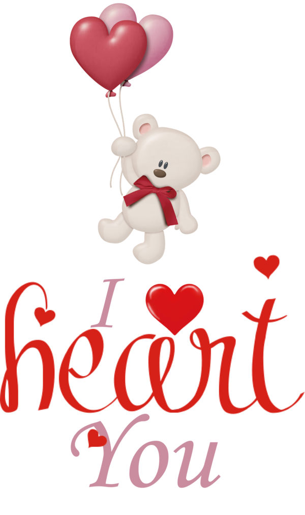 Transparent Valentine's Day Logo Cartoon Teddy bear for Valentines Day Quotes for Valentines Day