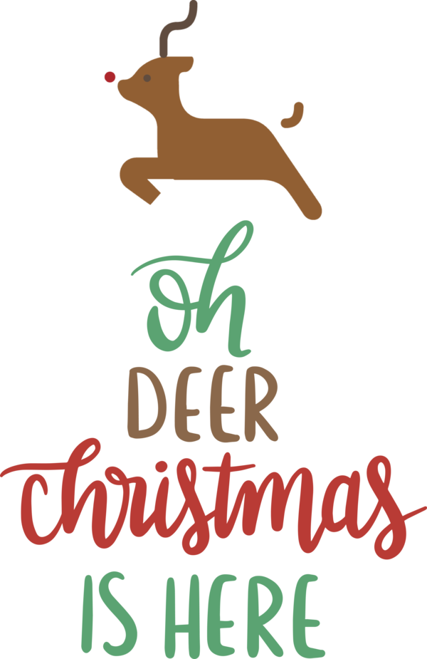 Transparent Christmas Deer Logo Meter for Reindeer for Christmas