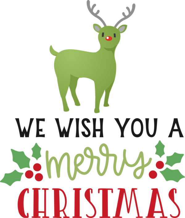 Transparent Christmas Reindeer Deer Christmas ornament for Merry Christmas for Christmas