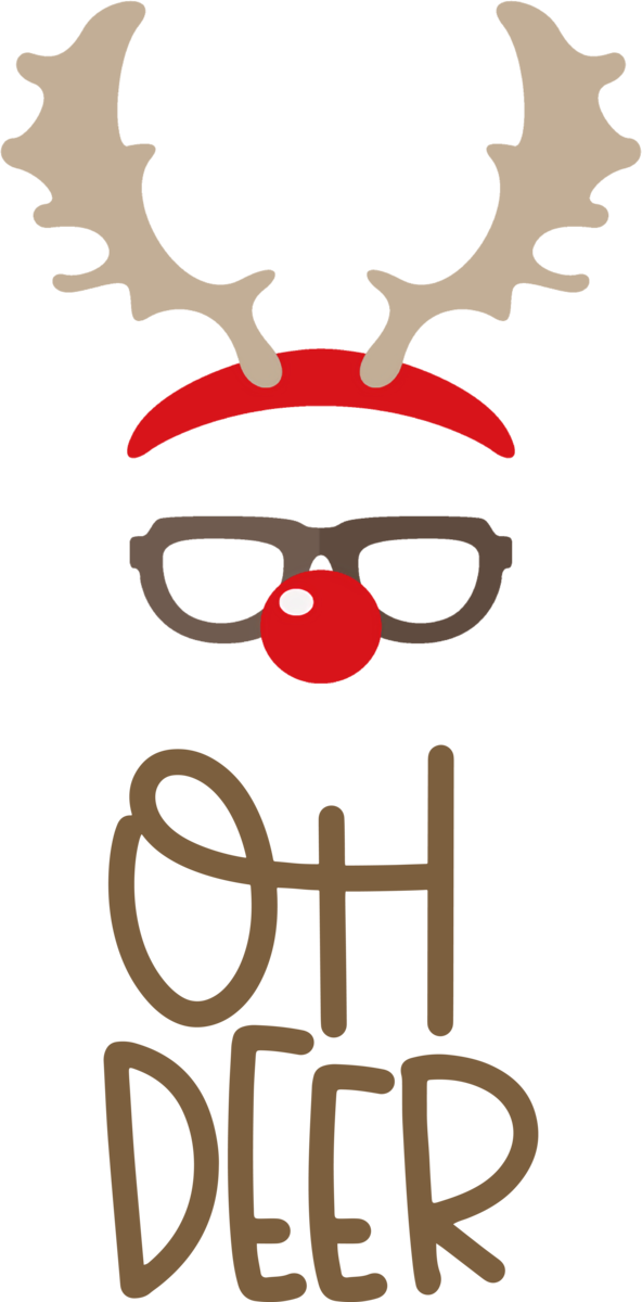 Transparent Christmas Drawing Cartoon Silhouette for Reindeer for Christmas