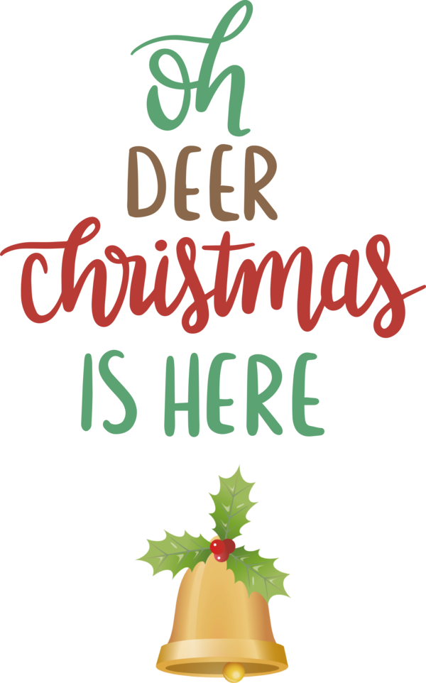 Transparent Christmas Leaf Font M-tree for Reindeer for Christmas
