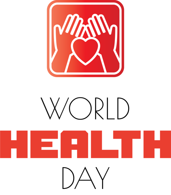 Transparent World Health Day Logo Design Icon for Health Day for World Health Day