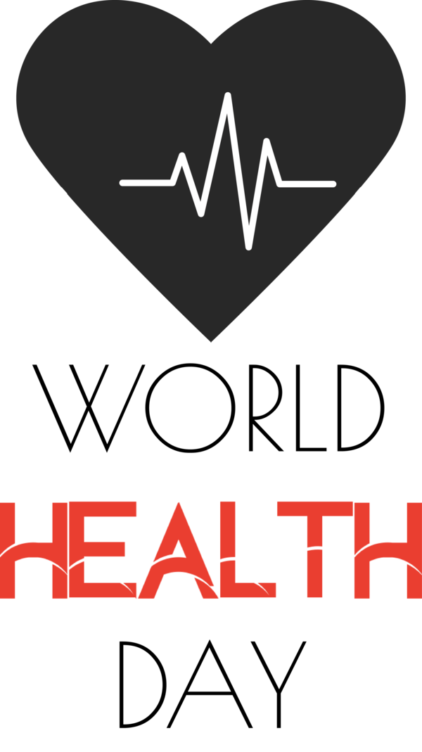 Transparent World Health Day Logo Design Line for Health Day for World Health Day