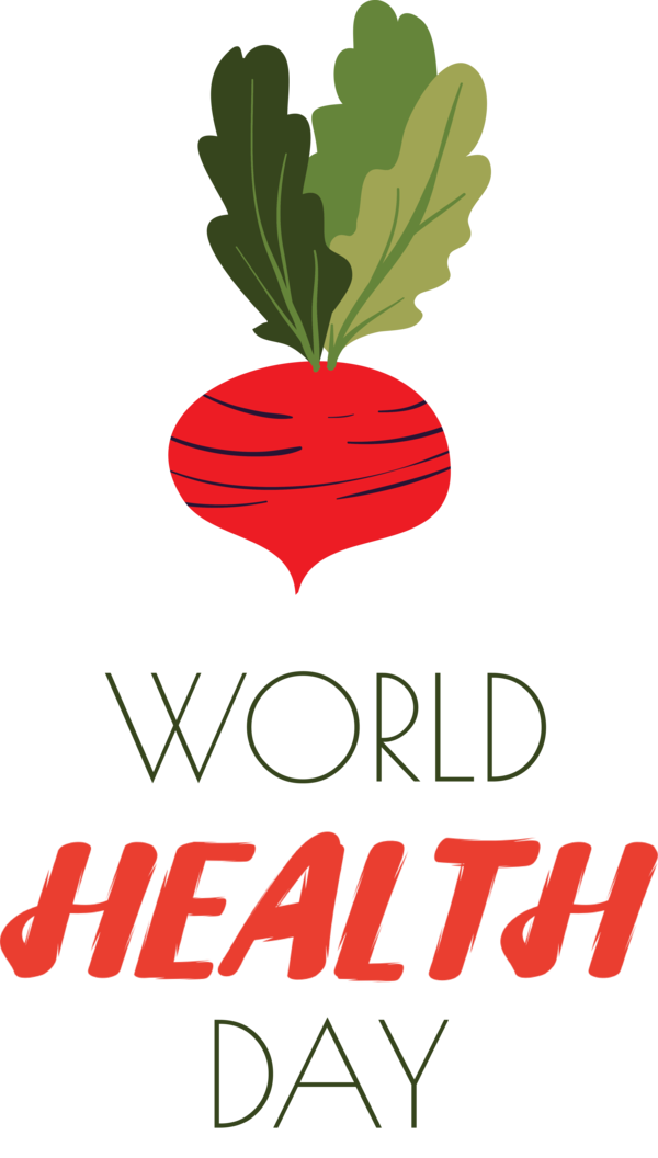 Transparent World Health Day Strawberry Logo Flower for Health Day for World Health Day