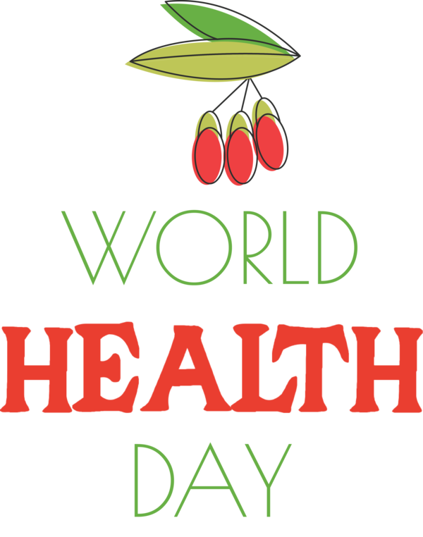 Transparent World Health Day Logo Leaf Meter for Health Day for World Health Day