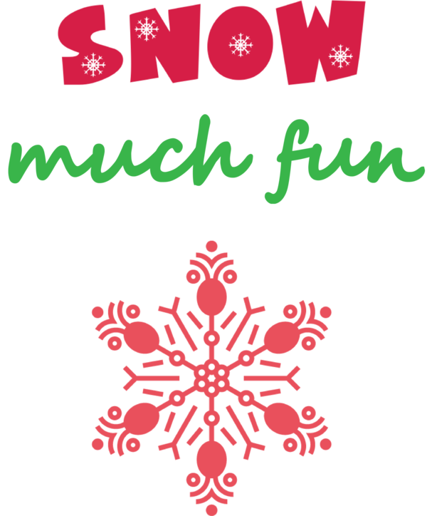 Transparent christmas Logo Flower Petal for Snowflake for Christmas