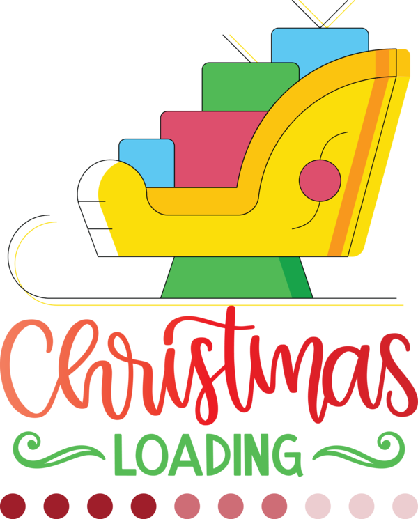 Transparent Christmas Yellow Line Meter for Christmas Loading for Christmas