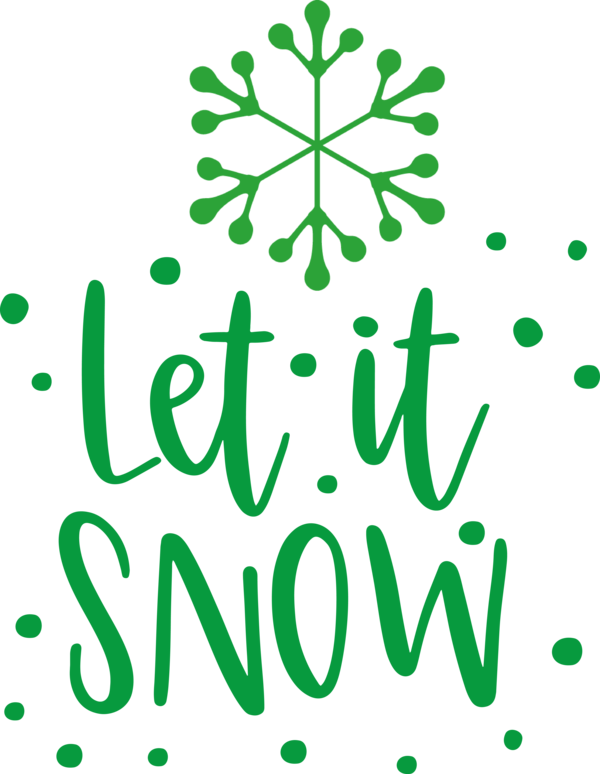 Transparent Christmas Leaf Plant stem Logo for Snowflake for Christmas