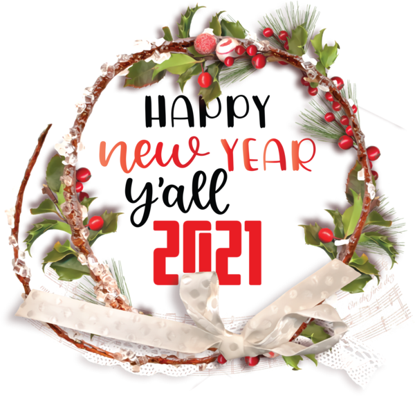 Transparent New Year Mrs. Claus Christmas decoration Christmas Day for Happy New Year 2021 for New Year