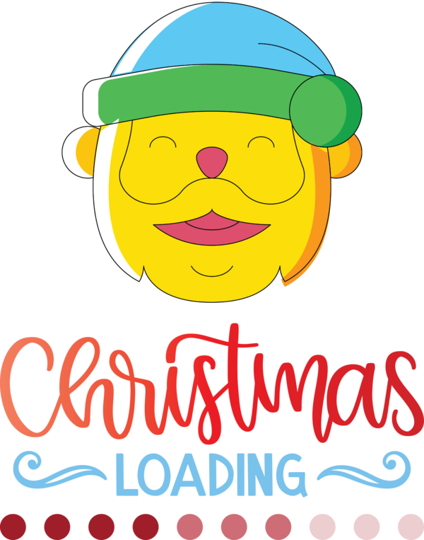 Transparent Christmas Smiley Emoticon Happiness for Christmas Loading for Christmas