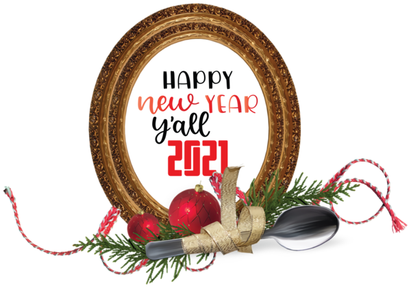 Transparent New Year Christmas Day Christmas ornament Christmas decoration for Happy New Year 2021 for New Year